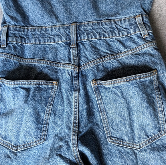 Zara Denim Jumpsuit - Picture 6 of 10